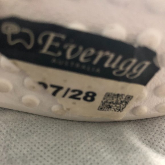 Childs LEATHER EVERUGG Pink Unicorn Shoes with Horn and eyelashes - Picture 10 of 10